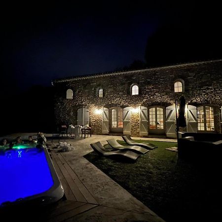 Gîte- Mas de charme Cévennes 2 à 8 personnes Saint Jean du Pin Exterior foto