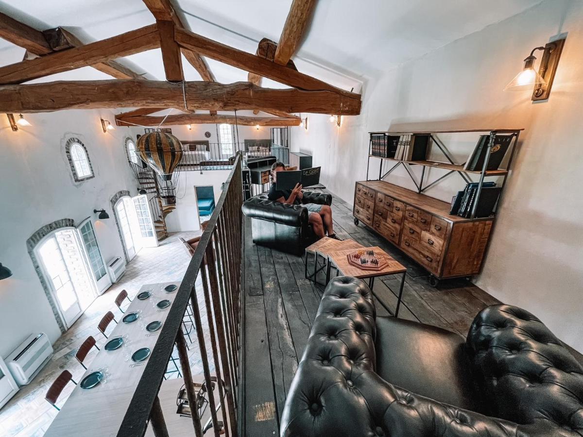 Gîte- Mas de charme Cévennes 2 à 8 personnes Saint Jean du Pin Exterior foto